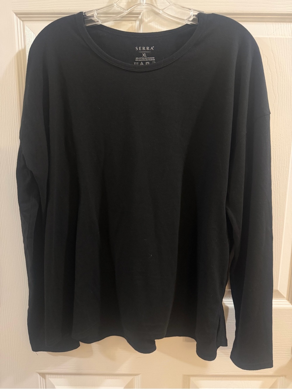 Serra XL Black Long Sleeve Shirt